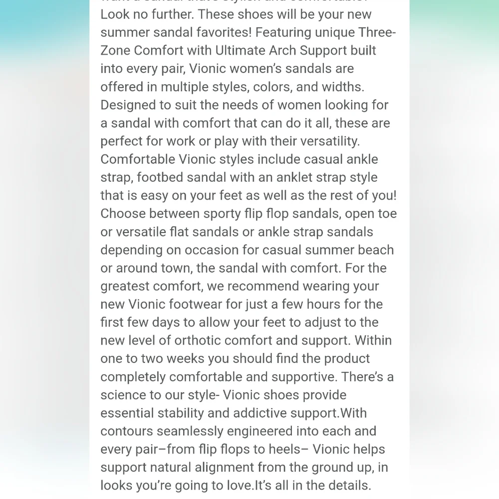Vionic Sandals - Picture 5 of 5